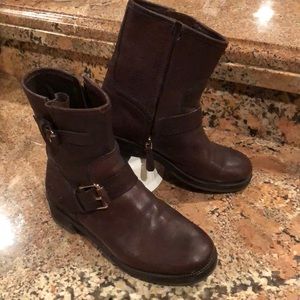 Tory Burch Leather Ankle Boots
